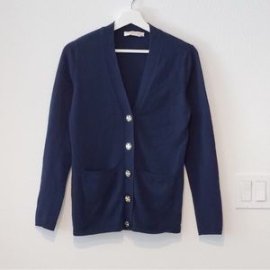 [SOLD] Tory Burch 100% Merino Wool Caridgan
